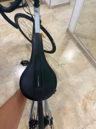 Bicicleta Triban RC 120 Talla M Gris Claro