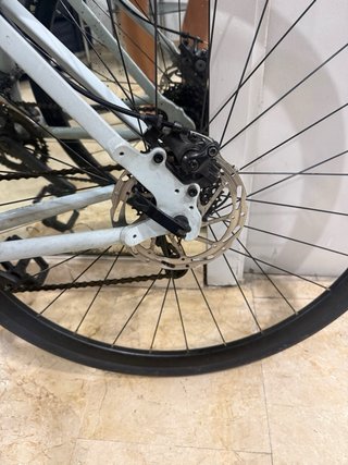 Bicicleta Triban RC 120 Talla M Gris Claro