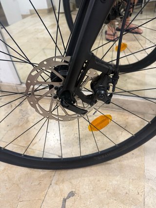 Bicicleta Triban RC 120 Talla M Gris Claro