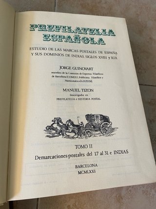 Obra completa Prefilatelia Española  Ed numerada