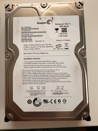 Discos Duros Seagate Barracuda 2TB SATA. 4 unidad
