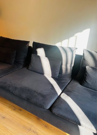 Sofá modular Ikea Soderhamn gris oscuro