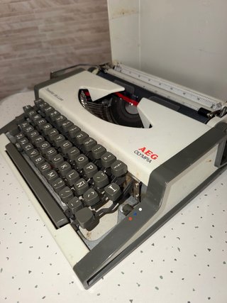 Máquina de escribir portátil