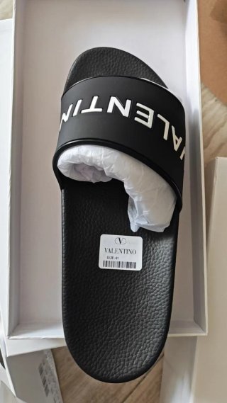 Chanclas Valentino Hombre Talla 39,40,41 Negras