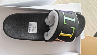 Chanclas Valentino Hombre Talla 39,40,41 Negras
