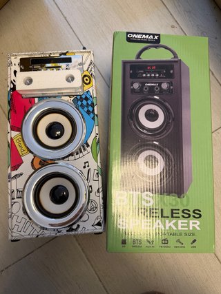 Altavoz ONEMAX BTS 60 Bluetooth Portátil