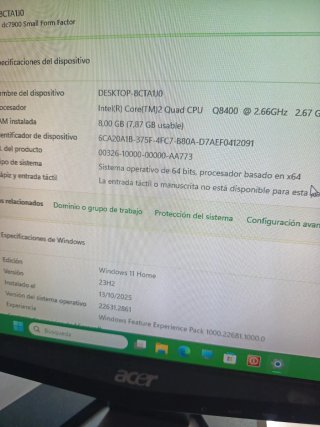 Ordenador HP Completo