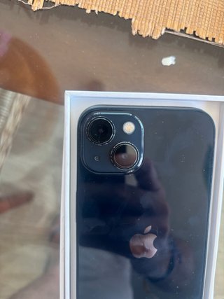 iPhone 13 Negro - Cristal cámara roto de 0,5