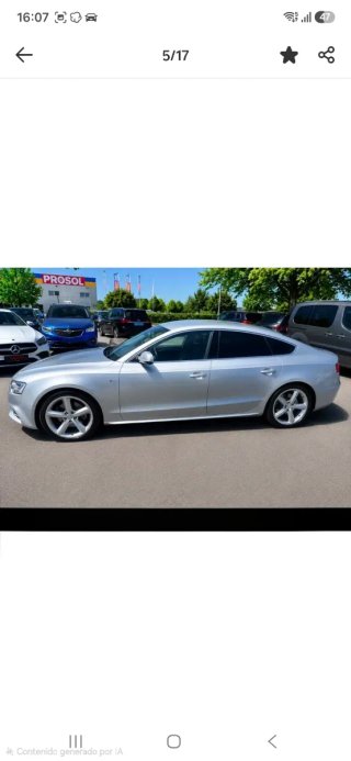 #Coche AudiA5 Sportback 2.0 TFSI S-Line Sport Plus