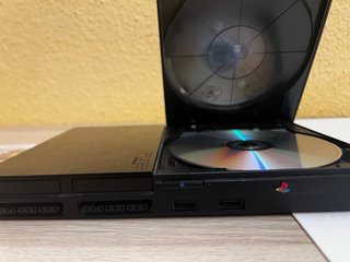 Consola PS2 Slim Negra + Mando