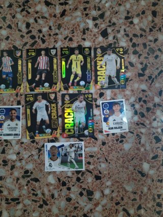 Cartas de fútbol Super crack y edición limitada