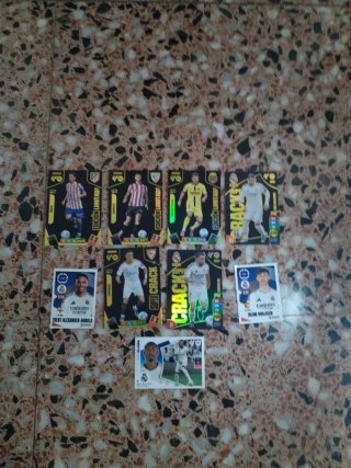 Cartas de fútbol Super crack y edición limitada