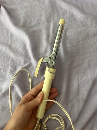 Rizador Babyliss Beige y Plateado