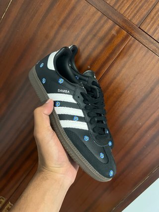 Adidas Samba Flores Negras Talla 38