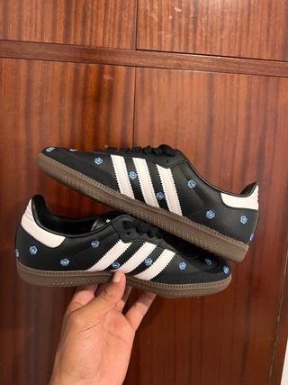 Adidas Samba Flores Negras Talla 38