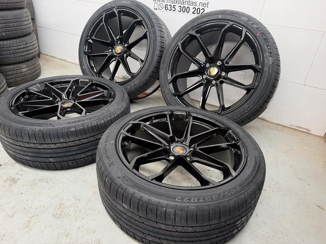 Juego llantas 22 pulgadas Porsche Cayenne 5x130