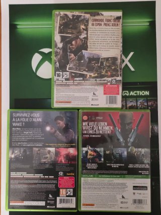 Pack Jogos Xbox 360: Hour of Victory, Hitman, Alan