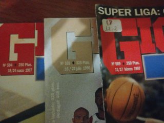 Lote 3 revistas Gigantes del Superbasket