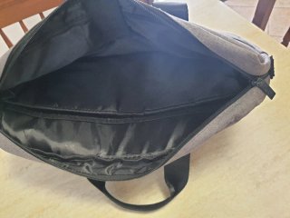 Borsa porta PC grigia