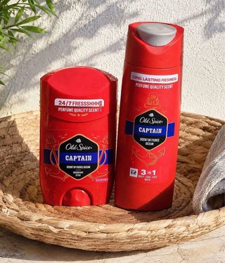 Old Spice Captain Desodorante y Gel Ducha