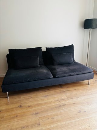 Sofá Ikea Soderhamn gris oscuro 3 plazas