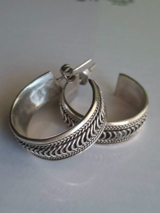 Orecchini Argento 925 Cerchio