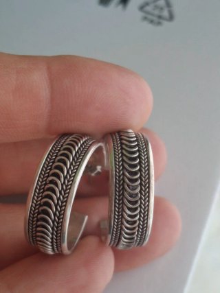 Orecchini Argento 925 Cerchio