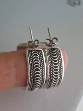 Orecchini Argento 925 Cerchio