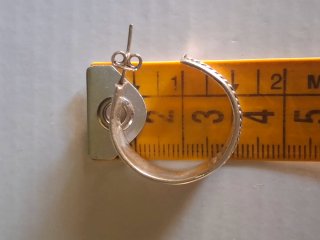 Orecchini Argento 925 Cerchio