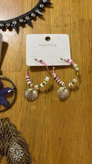 Lote bisutería: collar, pendientes y más
