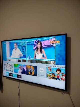 Televisión Samsung Negra