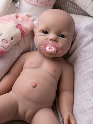 Muñeca Reborn Silicona Bebé Realista