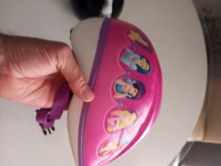 Casco Bicicleta Niña Princesas Disney