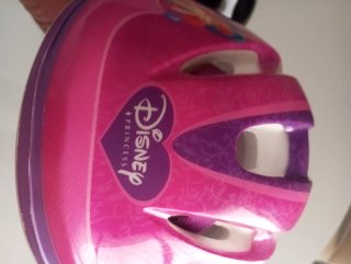 Casco Bicicleta Niña Princesas Disney