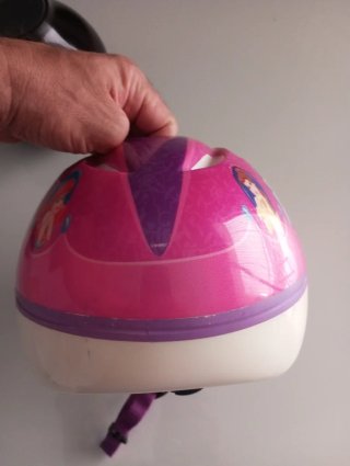 Casco Bicicleta Niña Princesas Disney