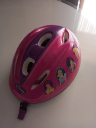 Casco Bicicleta Niña Princesas Disney