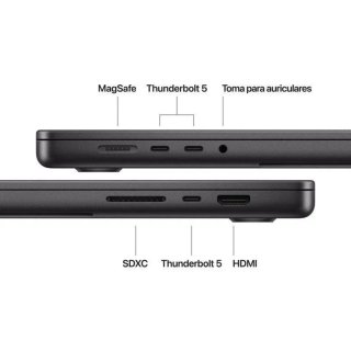 MacBook Pro 16 M5 Max 48GB 2TB 40-Core GPU Negro