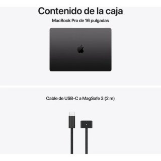 MacBook Pro 16 M5 Max 48GB 2TB 40-Core GPU Negro