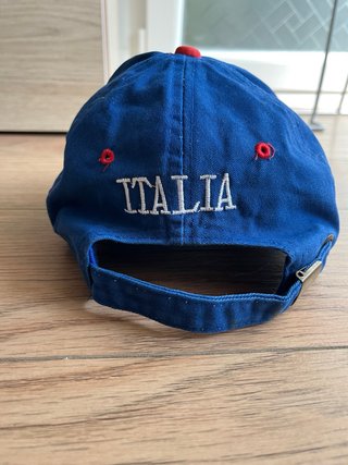 Gorra Italia Azul y Blanca