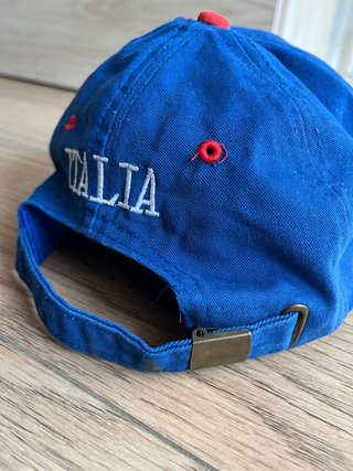 Gorra Italia Azul y Blanca