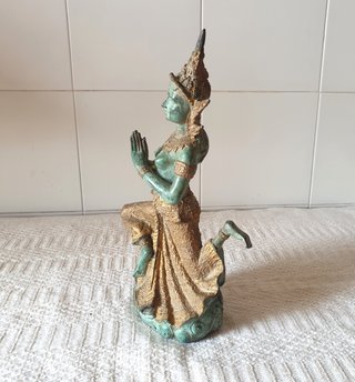 Statuetta in bronzo vintage Thailandia TEPPANOM