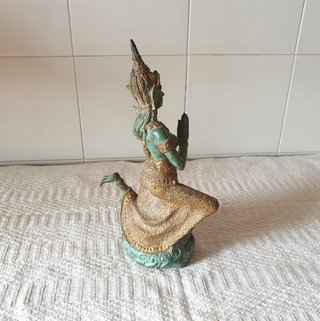 Statuetta in bronzo vintage Thailandia TEPPANOM