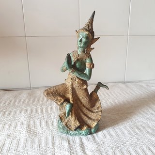 Statuetta in bronzo vintage Thailandia TEPPANOM