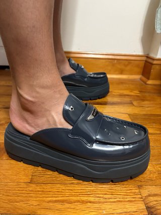 Mocasines grises plataforma Air Jordan 45,5