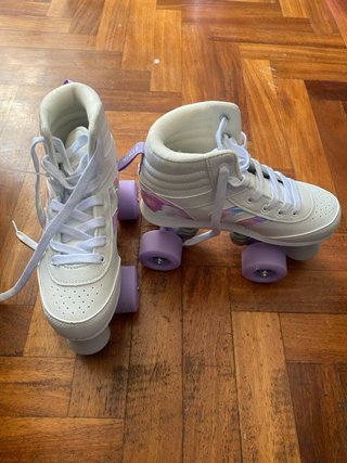 Patines infantiles blancos talla 35