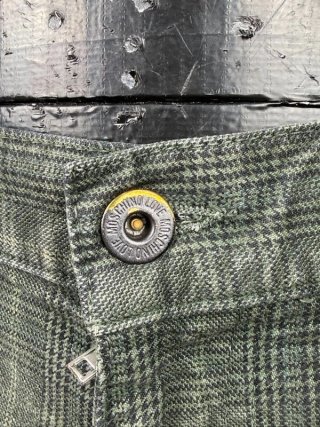Love Moschino Pantalone Uomo W33\IT47 Verde Quadri