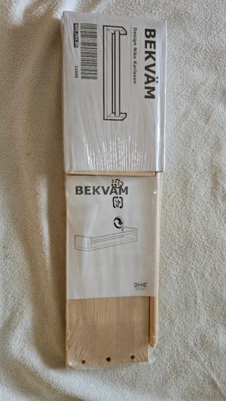 Estantería BEKVÄM IKEA madera