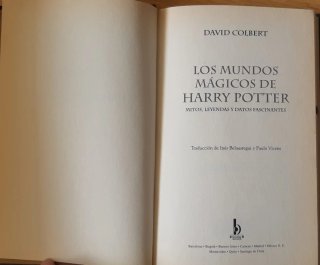 Los mundos mágicos de Harry Potter mitos, leyen...