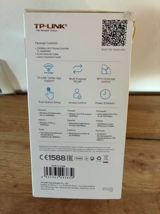 TP-Link Extensor WiFi 300Mbps TL-WA855RE