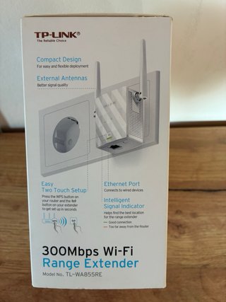TP-Link Extensor WiFi 300Mbps TL-WA855RE